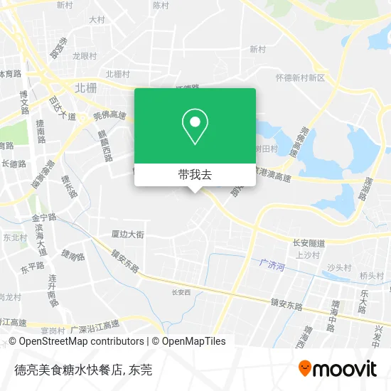 德亮美食糖水快餐店地图