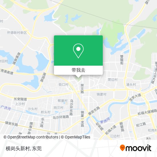 横岗头新村地图