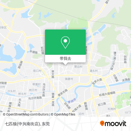 七匹狼(中兴南街店)地图