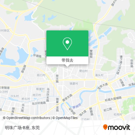 明珠广场-B座地图
