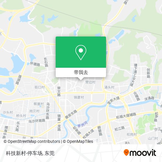 科技新村-停车场地图