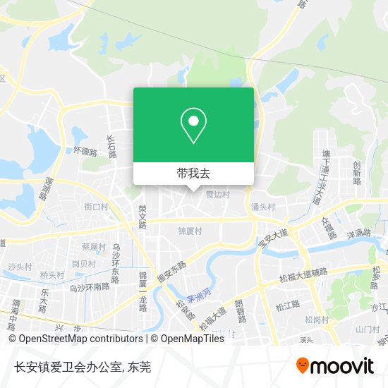长安镇爱卫会办公室地图