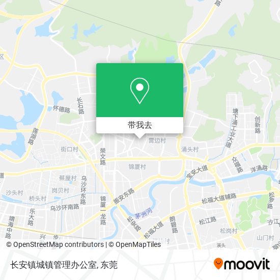 长安镇城镇管理办公室地图