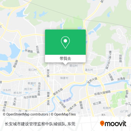 长安城市建设管理监察中队城镇队地图