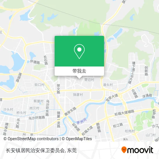 长安镇居民治安保卫委员会地图