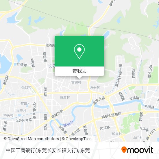 中国工商银行(东莞长安长福支行)地图