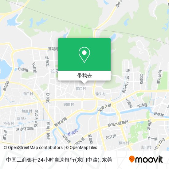 中国工商银行24小时自助银行(东门中路)地图