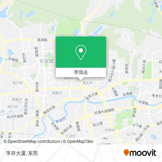 孚存大厦地图