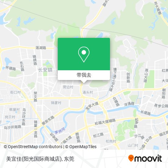 美宜佳(阳光国际商城店)地图