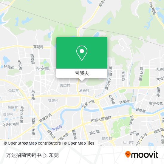 万达招商营销中心地图