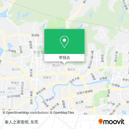 秦人之家面馆地图