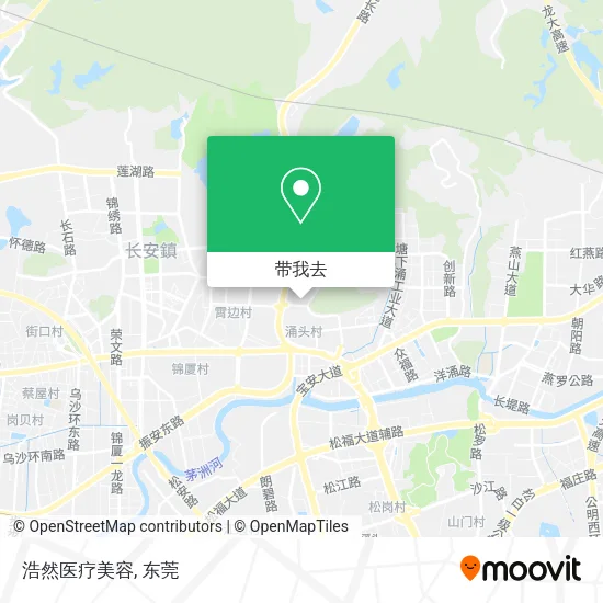 浩然医疗美容地图