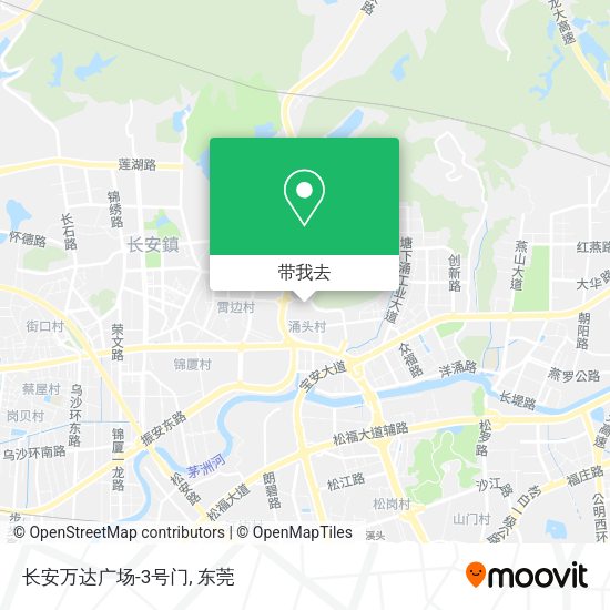 长安万达广场-3号门地图