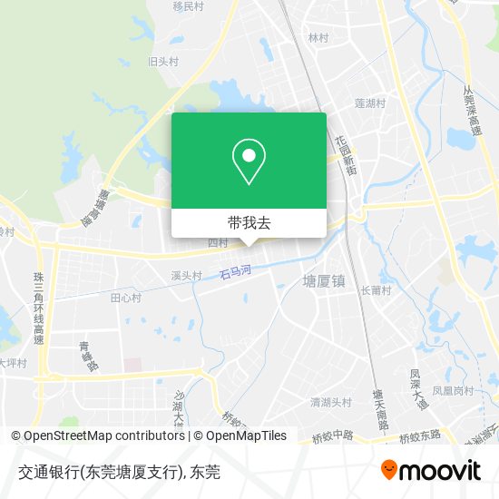 交通银行(东莞塘厦支行)地图