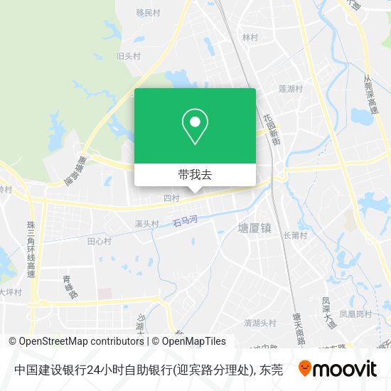 中国建设银行24小时自助银行(迎宾路分理处)地图