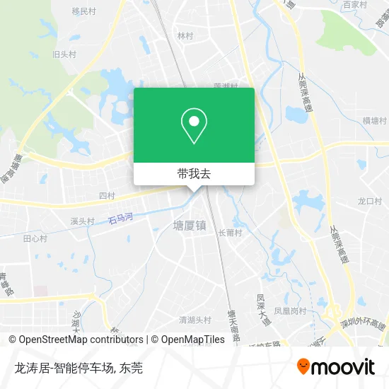龙涛居-智能停车场地图