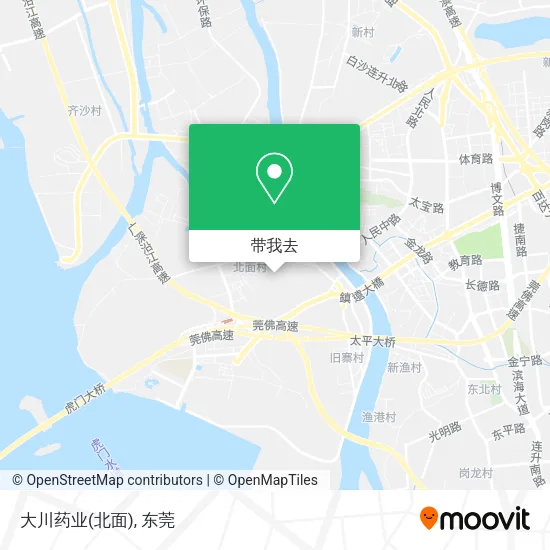 大川药业(北面)地图
