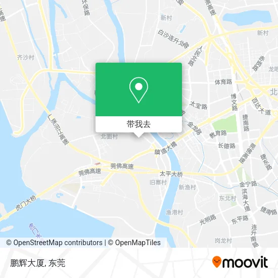 鹏辉大厦地图