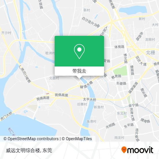 威远文明综合楼地图