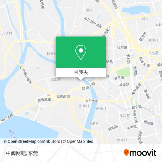 中闽网吧地图