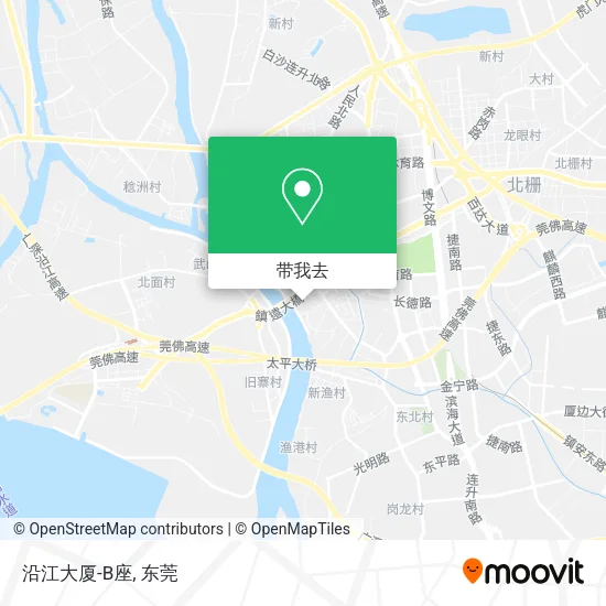 沿江大厦-B座地图