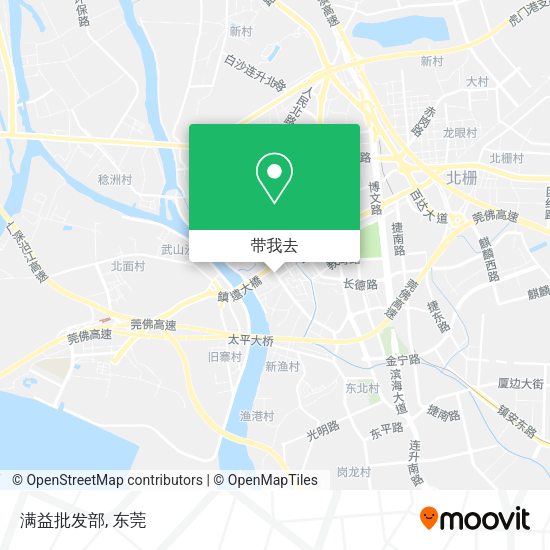 满益批发部地图