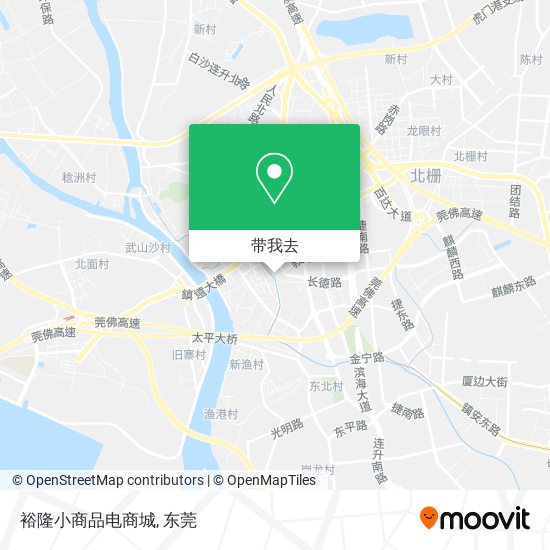 裕隆小商品电商城地图