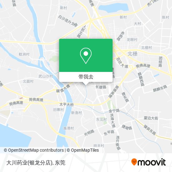 大川药业(银龙分店)地图