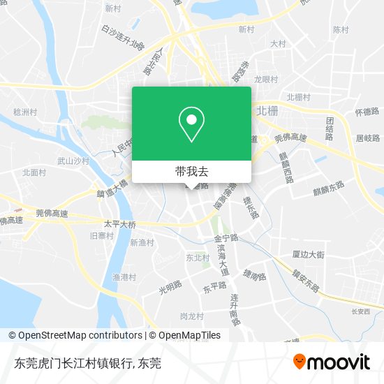 东莞虎门长江村镇银行地图