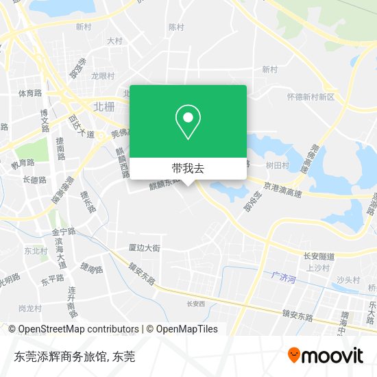 东莞添辉商务旅馆地图