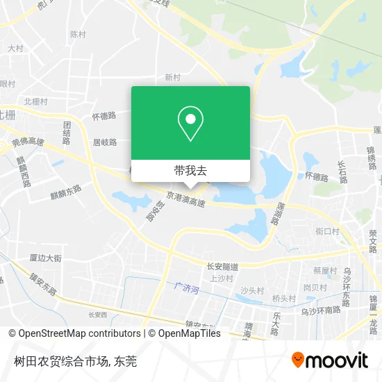 树田农贸综合市场地图