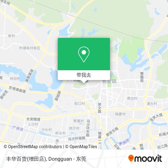 丰华百货(增田店)地图