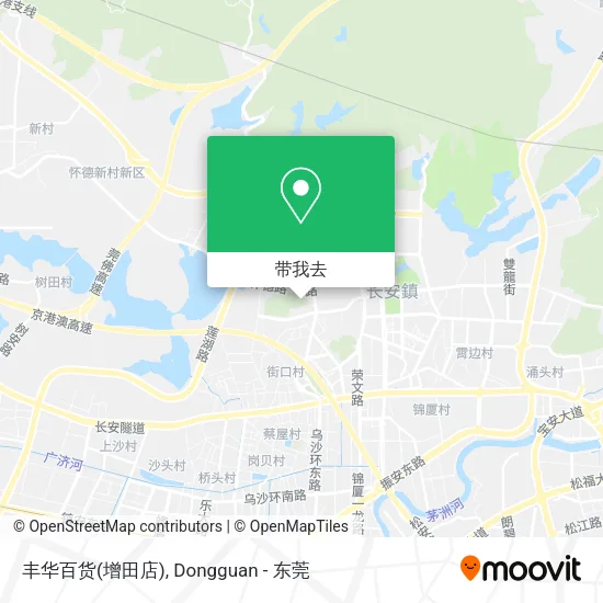 丰华百货(增田店)地图