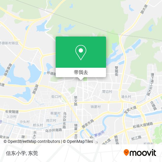 信东小学地图