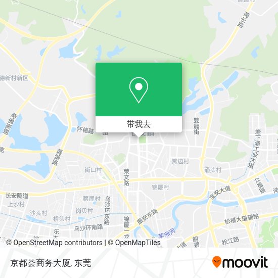 京都荟商务大厦地图
