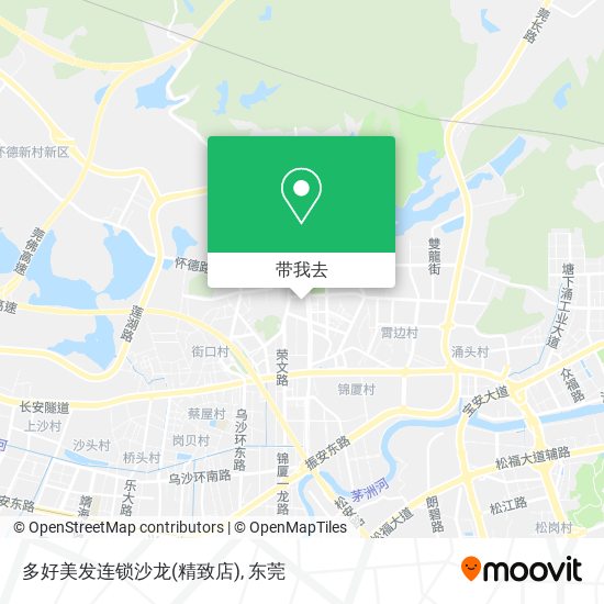 多好美发连锁沙龙(精致店)地图