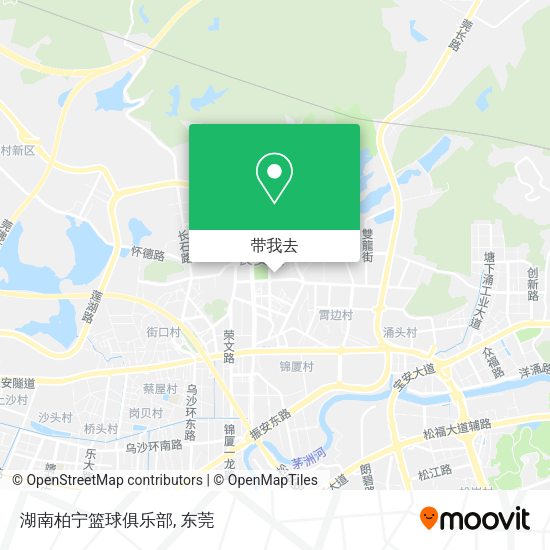 湖南柏宁篮球俱乐部地图