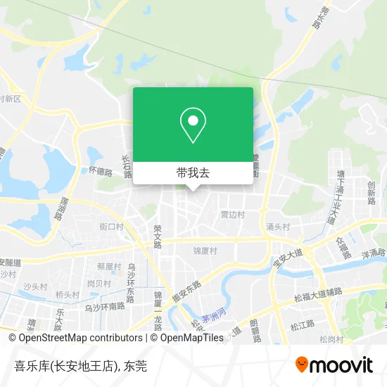 喜乐库(长安地王店)地图