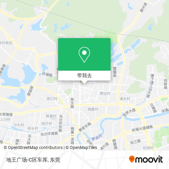 地王广场-C区车厍地图
