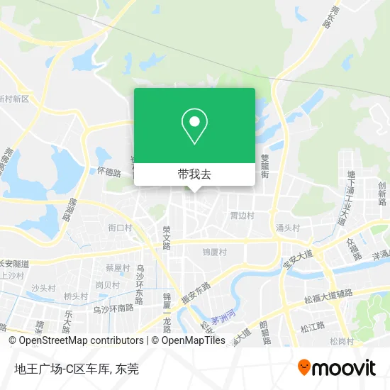 地王广场-C区车厍地图