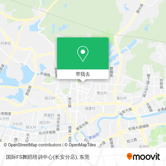 国际FS舞蹈培训中心(长安分店)地图