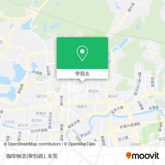 咖啡物语(翠怡路)地图