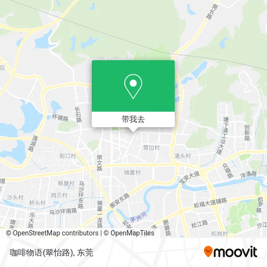 咖啡物语(翠怡路)地图