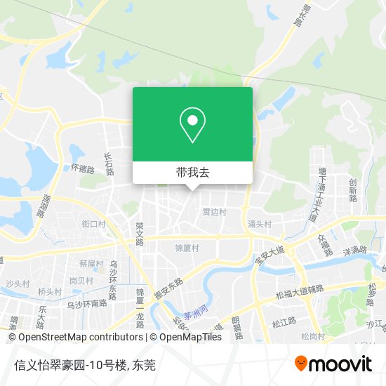信义怡翠豪园-10号楼地图