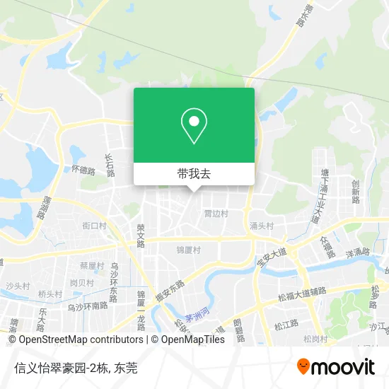 信义怡翠豪园-2栋地图