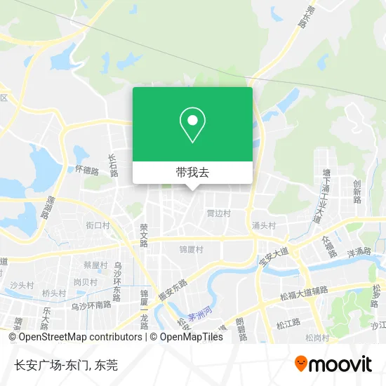 长安广场-东门地图