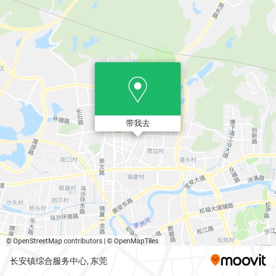 长安镇综合服务中心地图