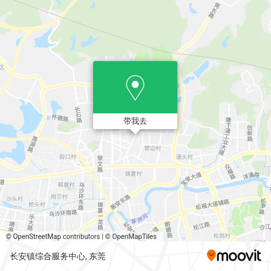 长安镇综合服务中心地图
