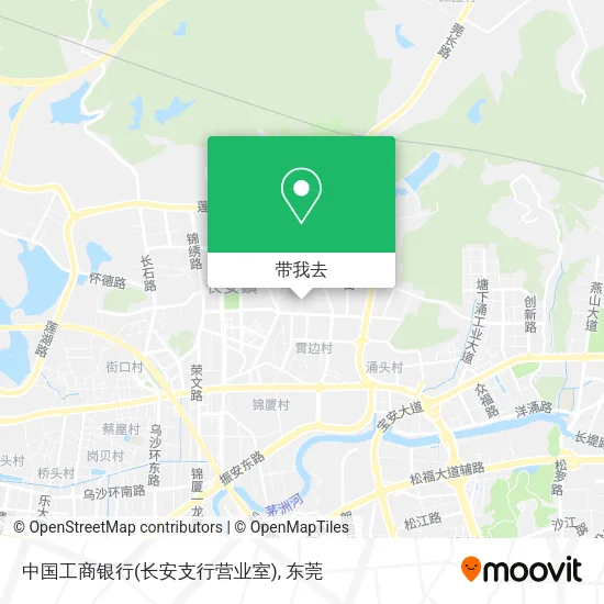 中国工商银行(长安支行营业室)地图