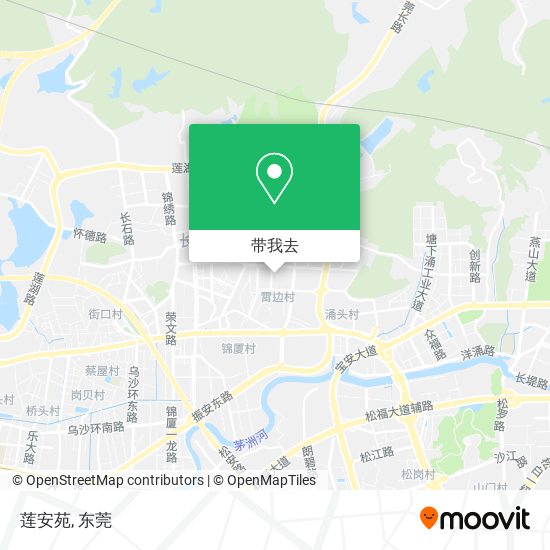 莲安苑地图